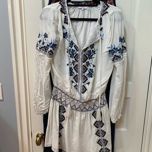Parker embroidered dress